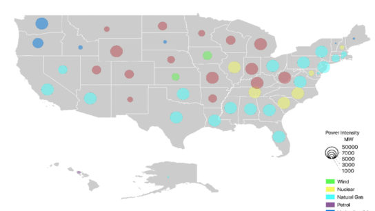 Mapping the US Clean Energy Transition