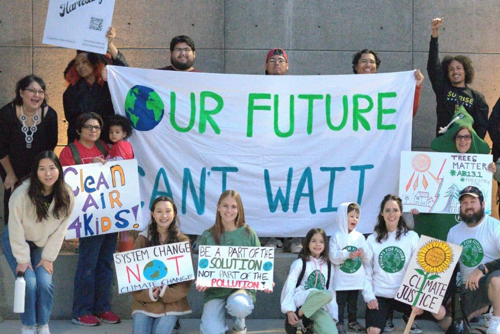 Fridays for Future protest in Las Vegas.
