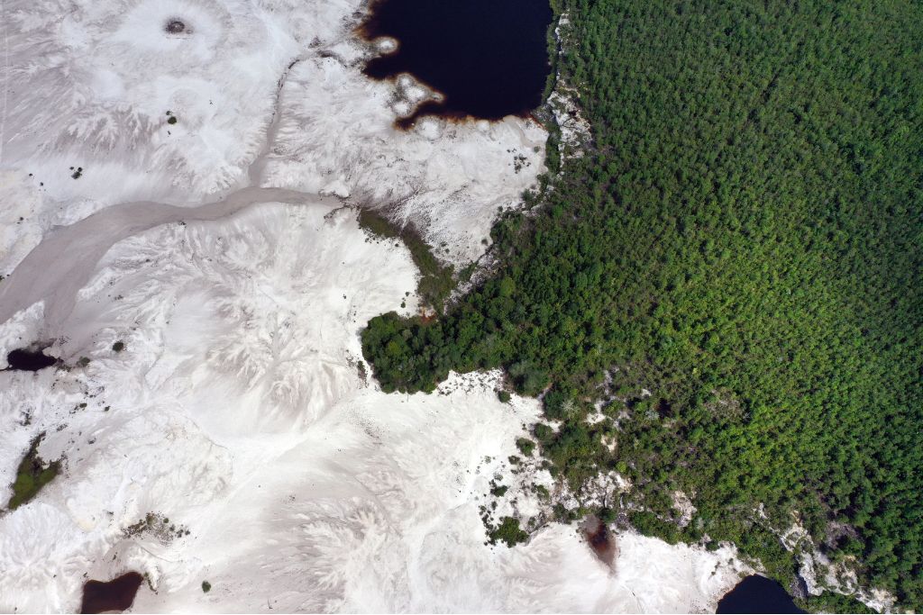 Illegal gold mining in South America leads to deforestation and water pollution